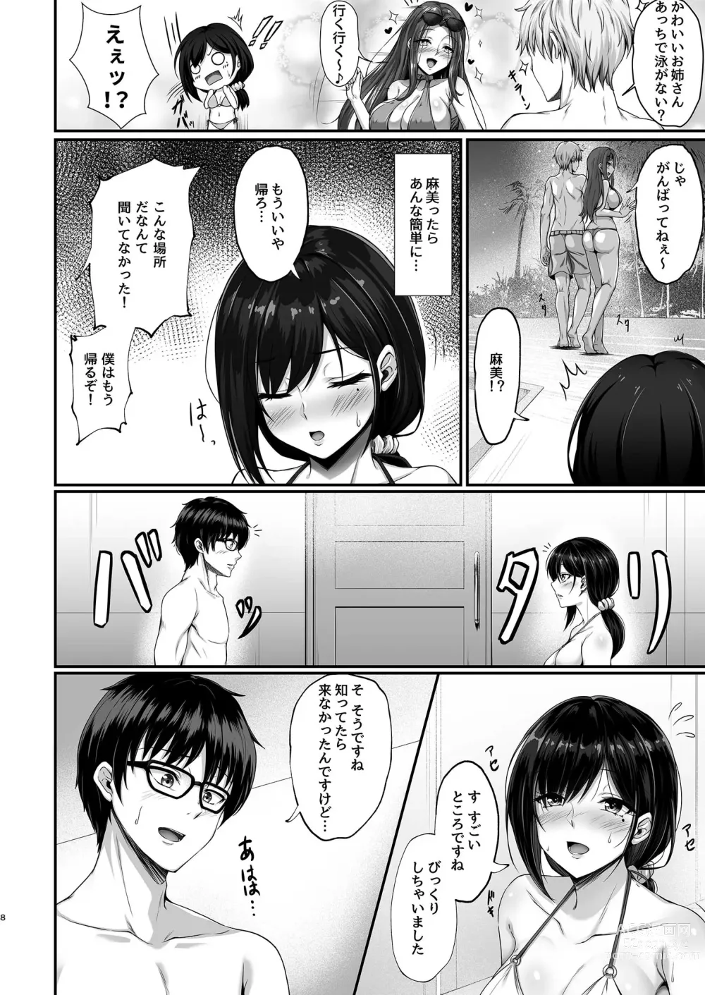 Page 8 of doujinshi Hontou ni Uwaki o suru no wa Kouiu Tsuma