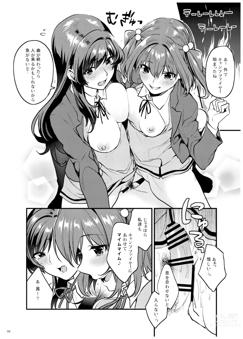 Page 121 of doujinshi Ane-Gimi Imouto-Gimi Bunkasai Soushuuhen