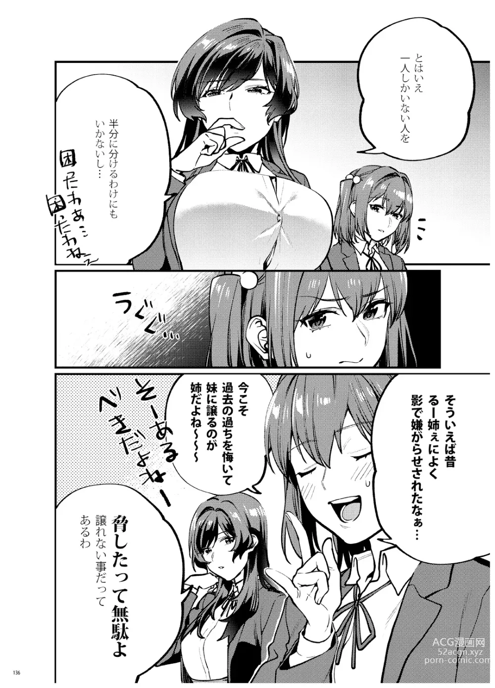 Page 137 of doujinshi Ane-Gimi Imouto-Gimi Bunkasai Soushuuhen