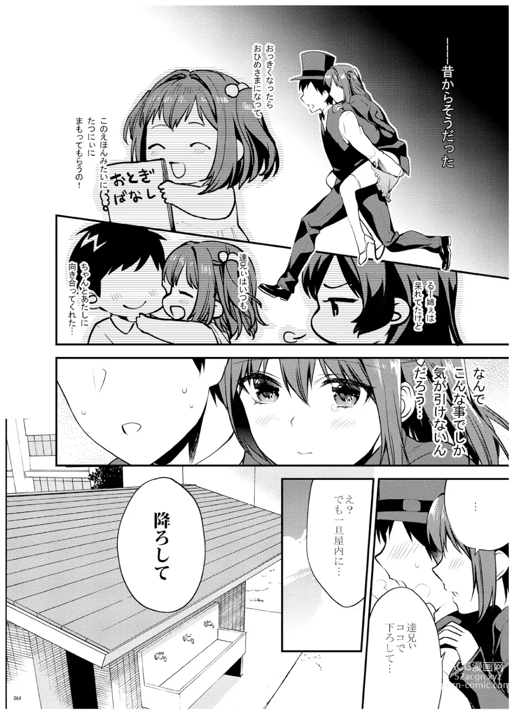 Page 65 of doujinshi Ane-Gimi Imouto-Gimi Bunkasai Soushuuhen