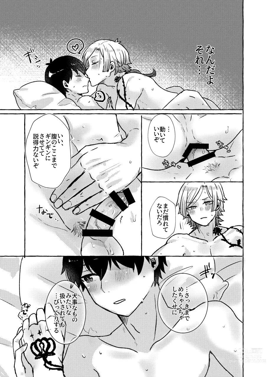 Page 19 of doujinshi Liebe, to Yobu ni wa Hayasugiru