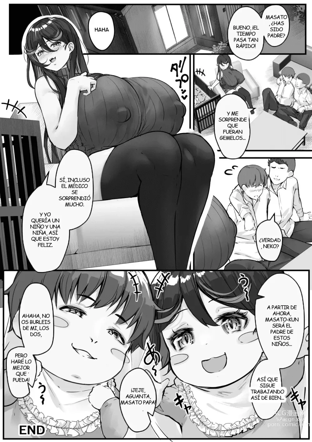 Page 49 of doujinshi Netorare Tsuma Masato-kun Gomen ne... Watashi... Kare no SeFri ni Modorimasu