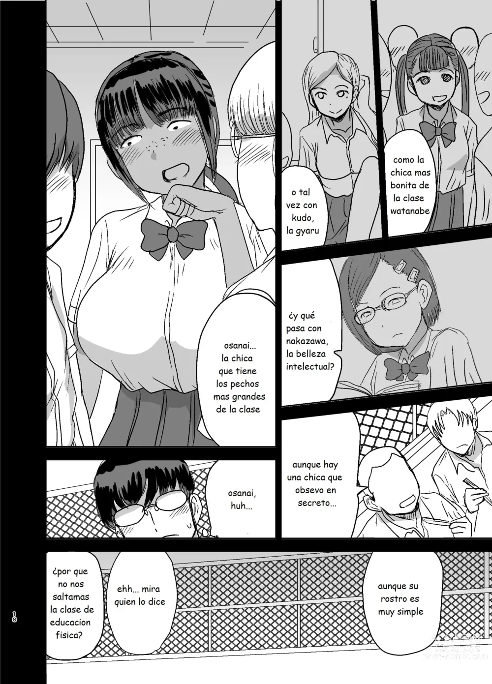 Page 19 of doujinshi Hice que mi Compañera de Pechos Grandes se Convirtiera en mi Amiga Sexual 01