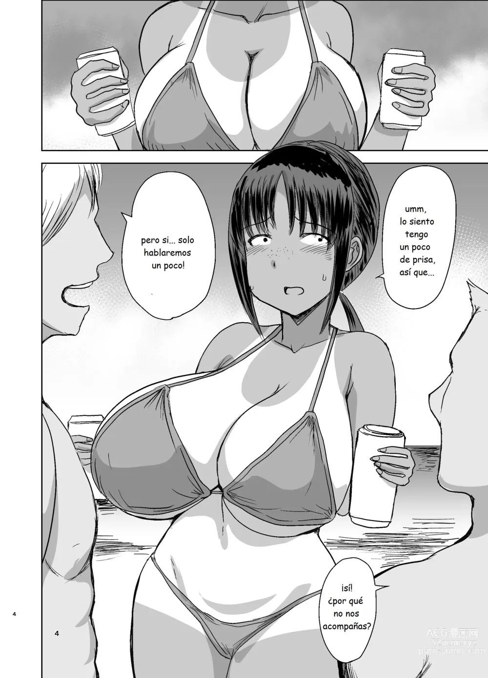 Page 5 of doujinshi Hice que mi Compañera de Pechos Grandes se Convirtiera en mi Amiga Sexual 02