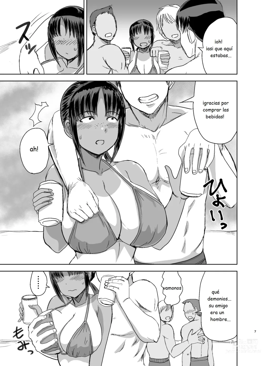 Page 8 of doujinshi Hice que mi Compañera de Pechos Grandes se Convirtiera en mi Amiga Sexual 02