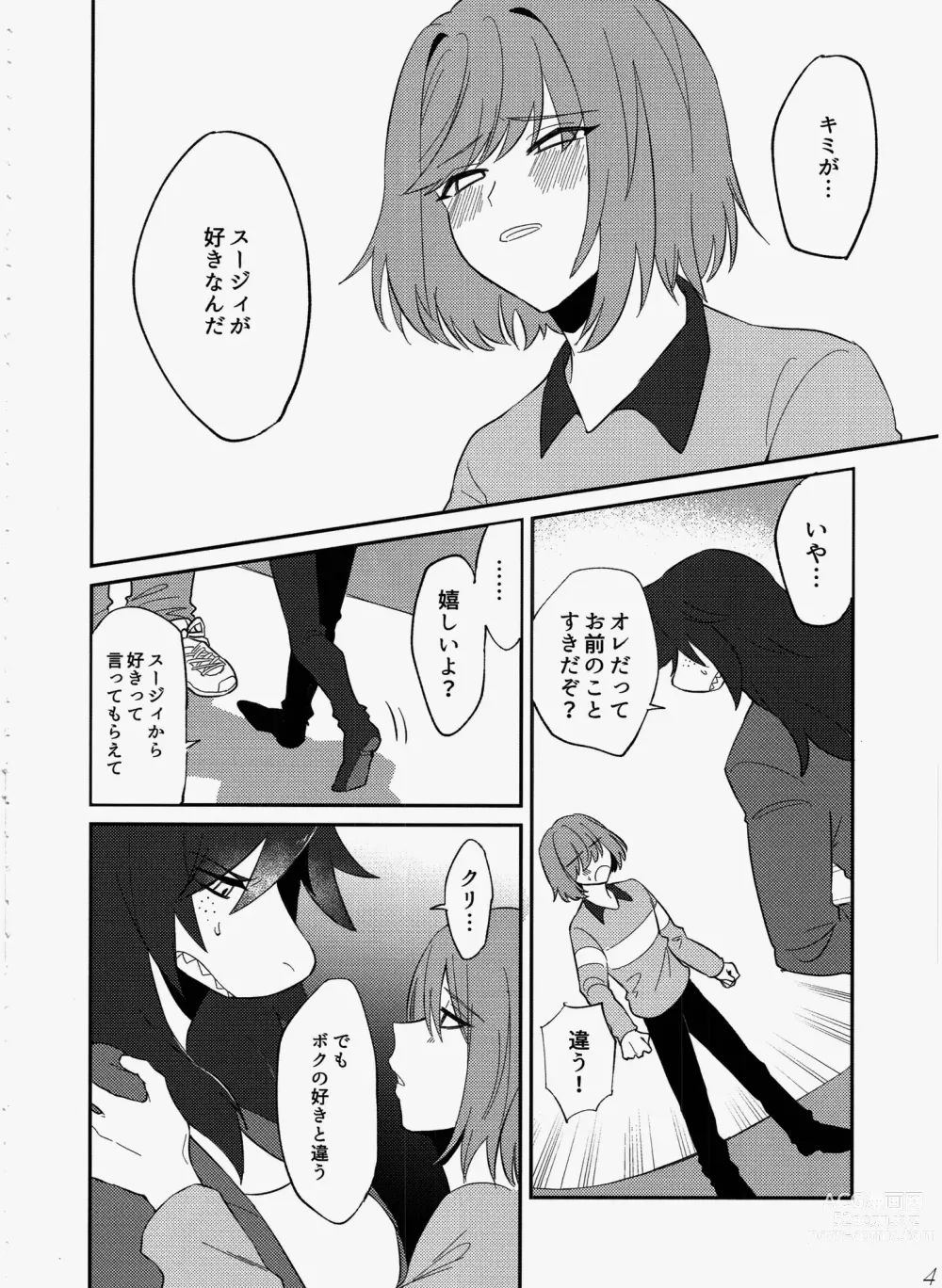 Page 5 of doujinshi Exclusive locker room