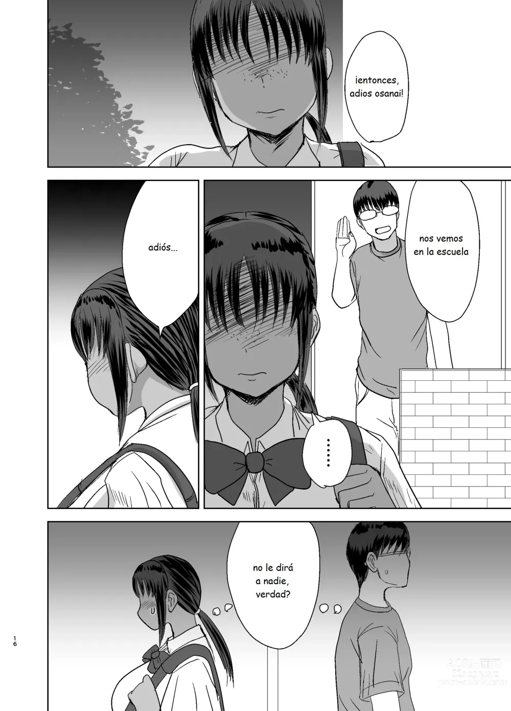 Page 17 of doujinshi Hice que mi Compañera de Pechos Grandes se Convirtiera en mi Amiga Sexual 03