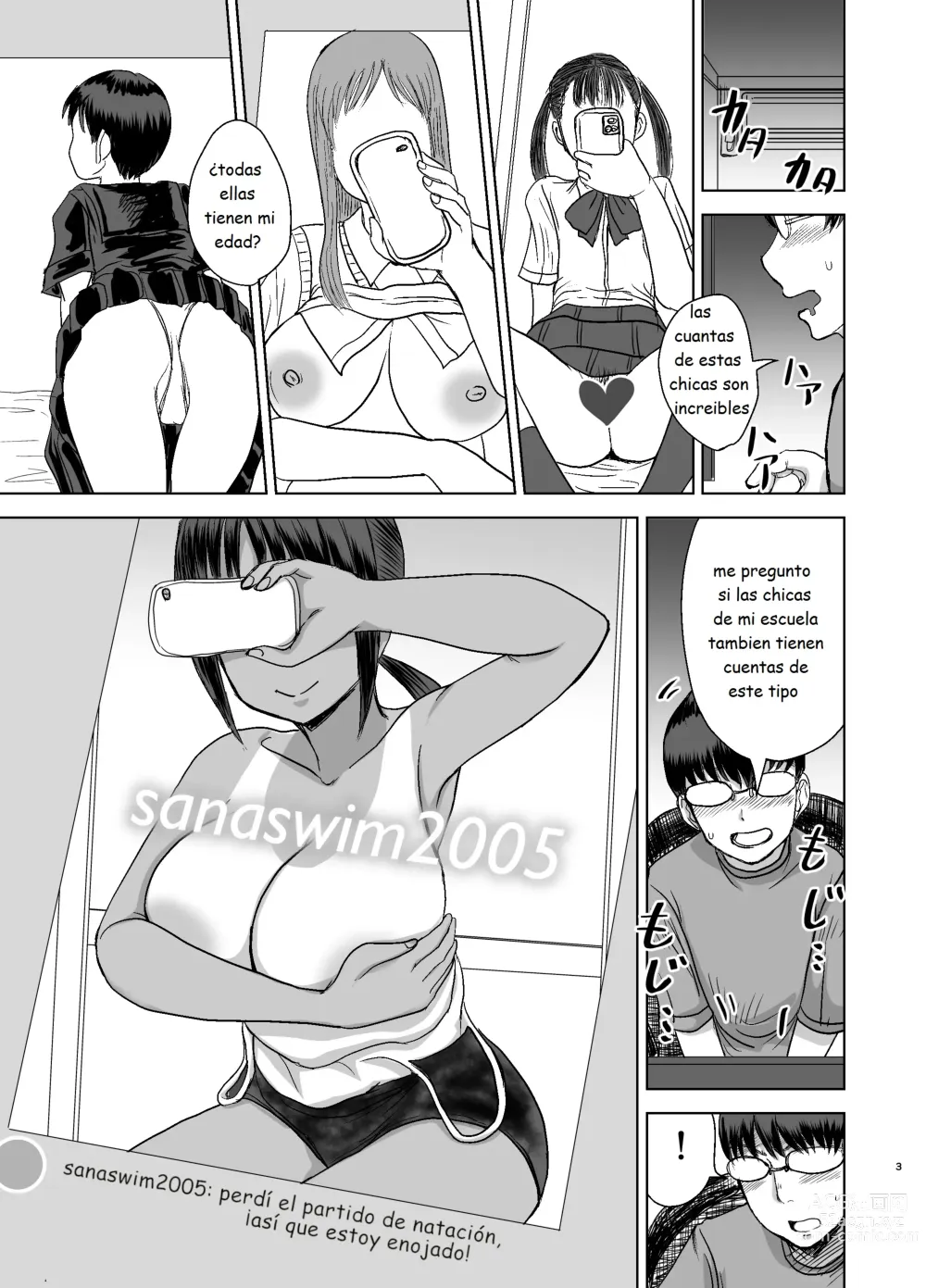 Page 4 of doujinshi Hice que mi Compañera de Pechos Grandes se Convirtiera en mi Amiga Sexual 03