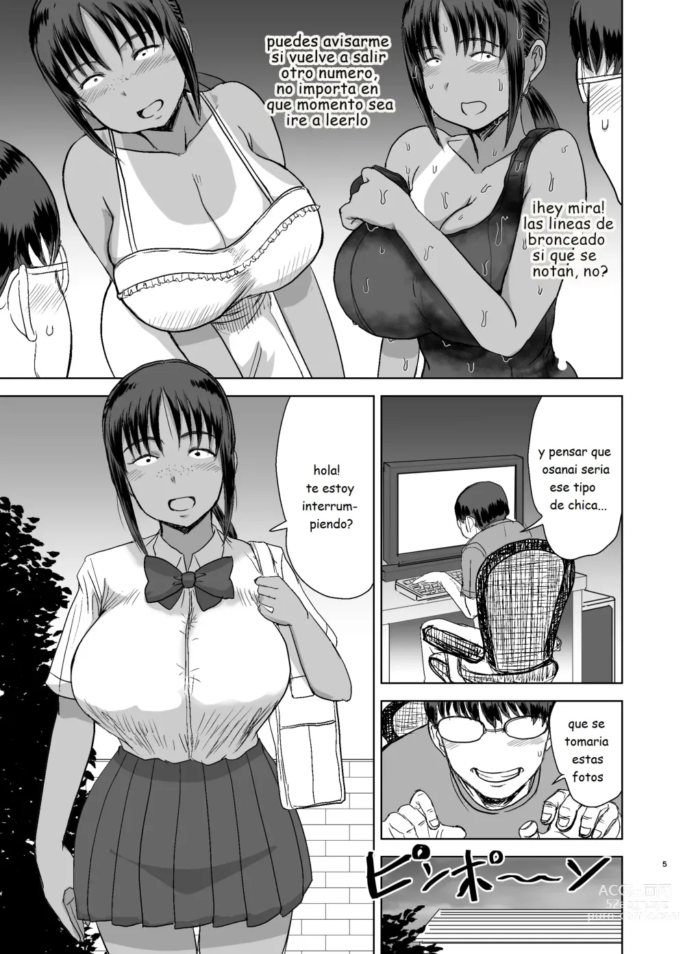 Page 6 of doujinshi Hice que mi Compañera de Pechos Grandes se Convirtiera en mi Amiga Sexual 03