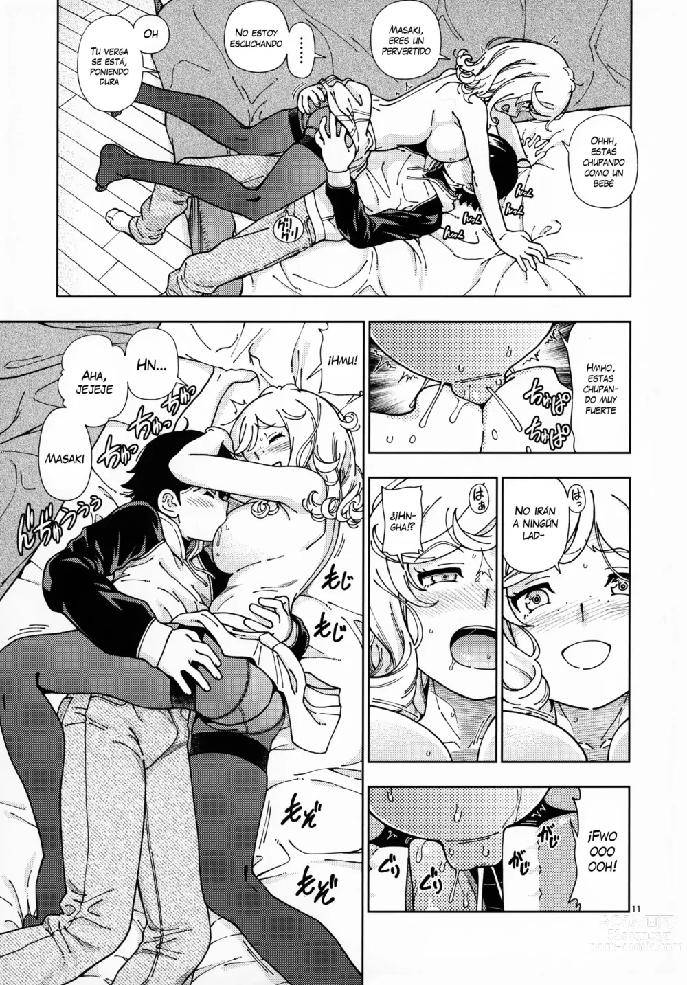 Page 12 of doujinshi Honey Blonde ~Sakura~