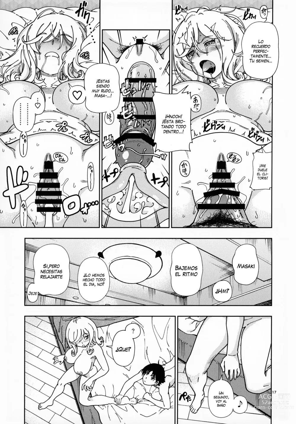 Page 18 of doujinshi Honey Blonde ~Sakura~