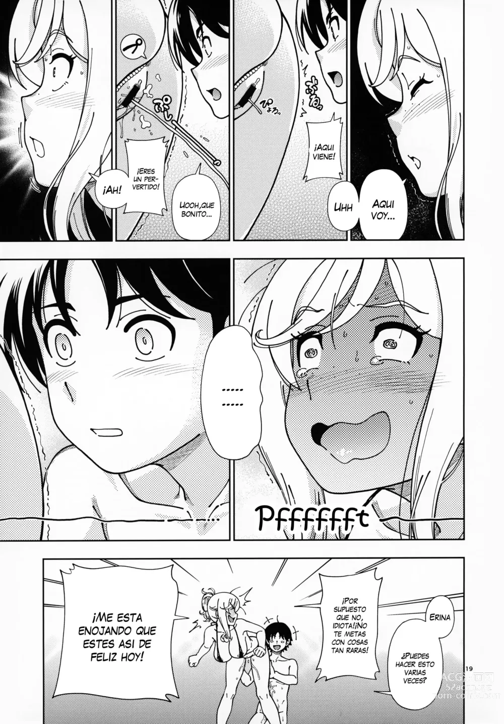 Page 20 of doujinshi Honey Blonde ~Sakura~