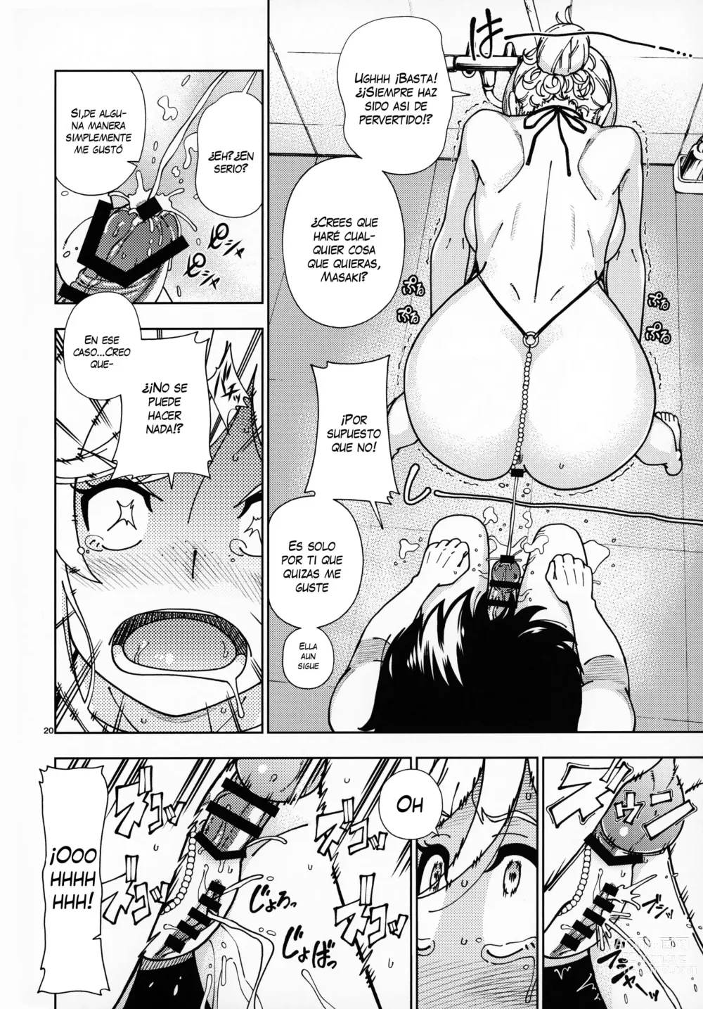 Page 21 of doujinshi Honey Blonde ~Sakura~