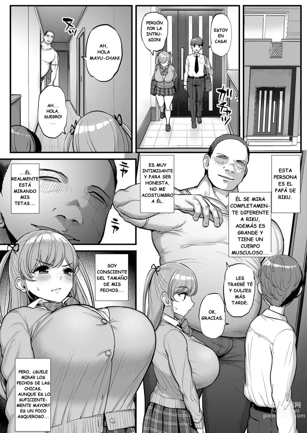 Page 3 of doujinshi Minimum Kanojo wa Oyaji no Seidorei