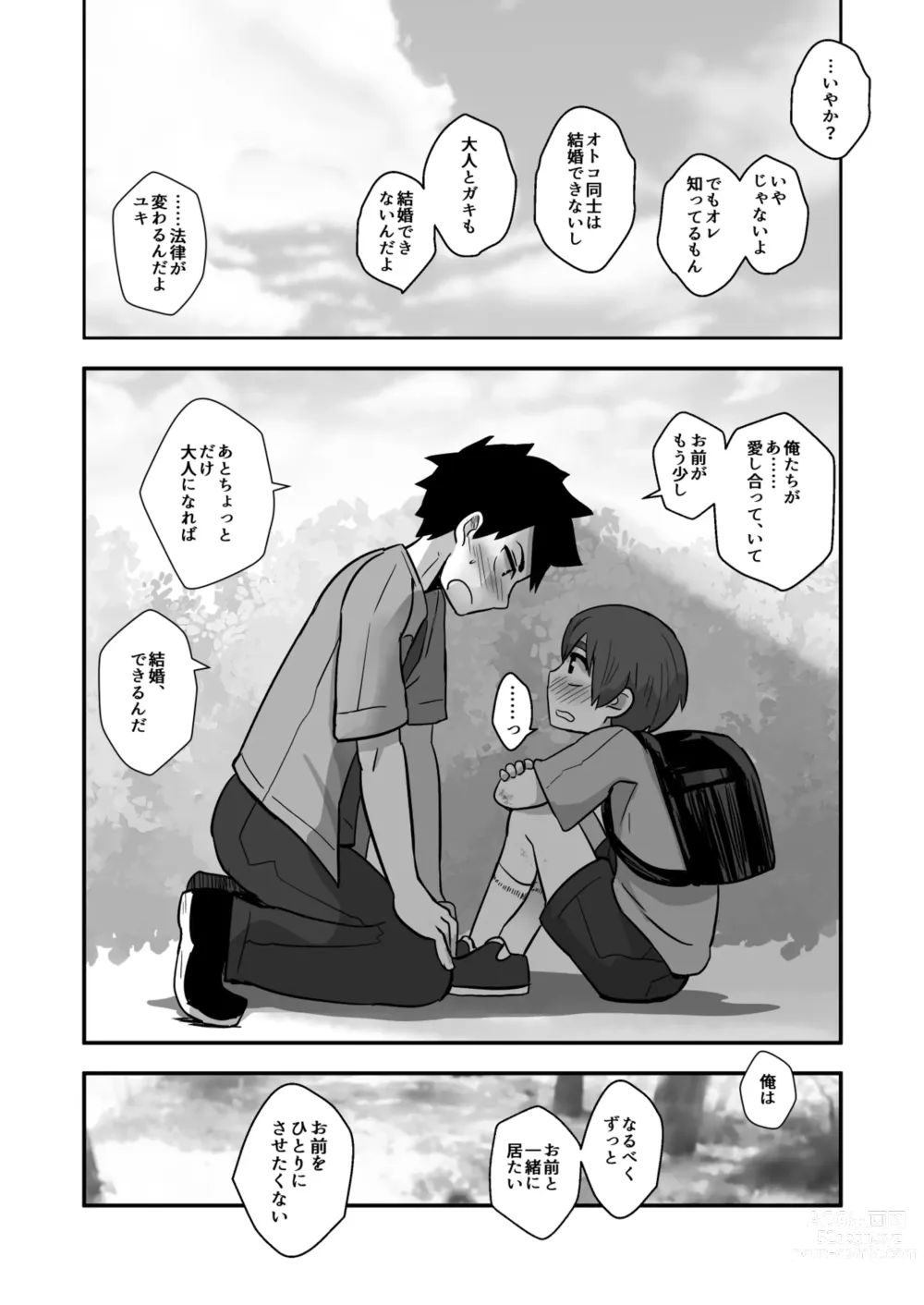 Page 4 of doujinshi Nii-chan, Ore Shiroi no Deta yo!