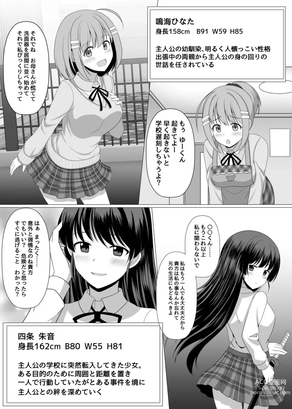 Page 1 of doujinshi Nouryoku Battle-kei Manga de Osananajimi ga Teki ni Ayatsurareru Hanashi