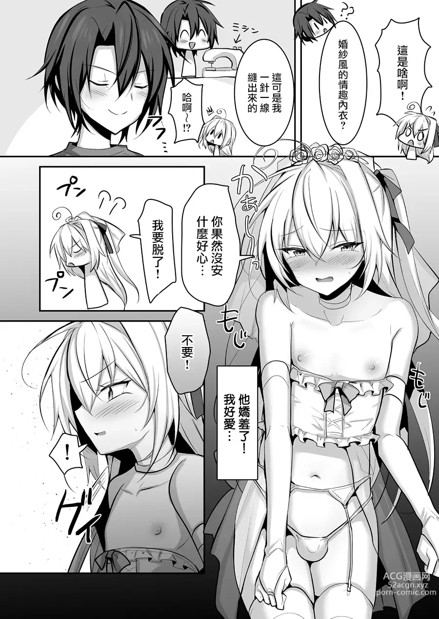 Page 5 of doujinshi Otokonoko no Yome to Amama Ecchi