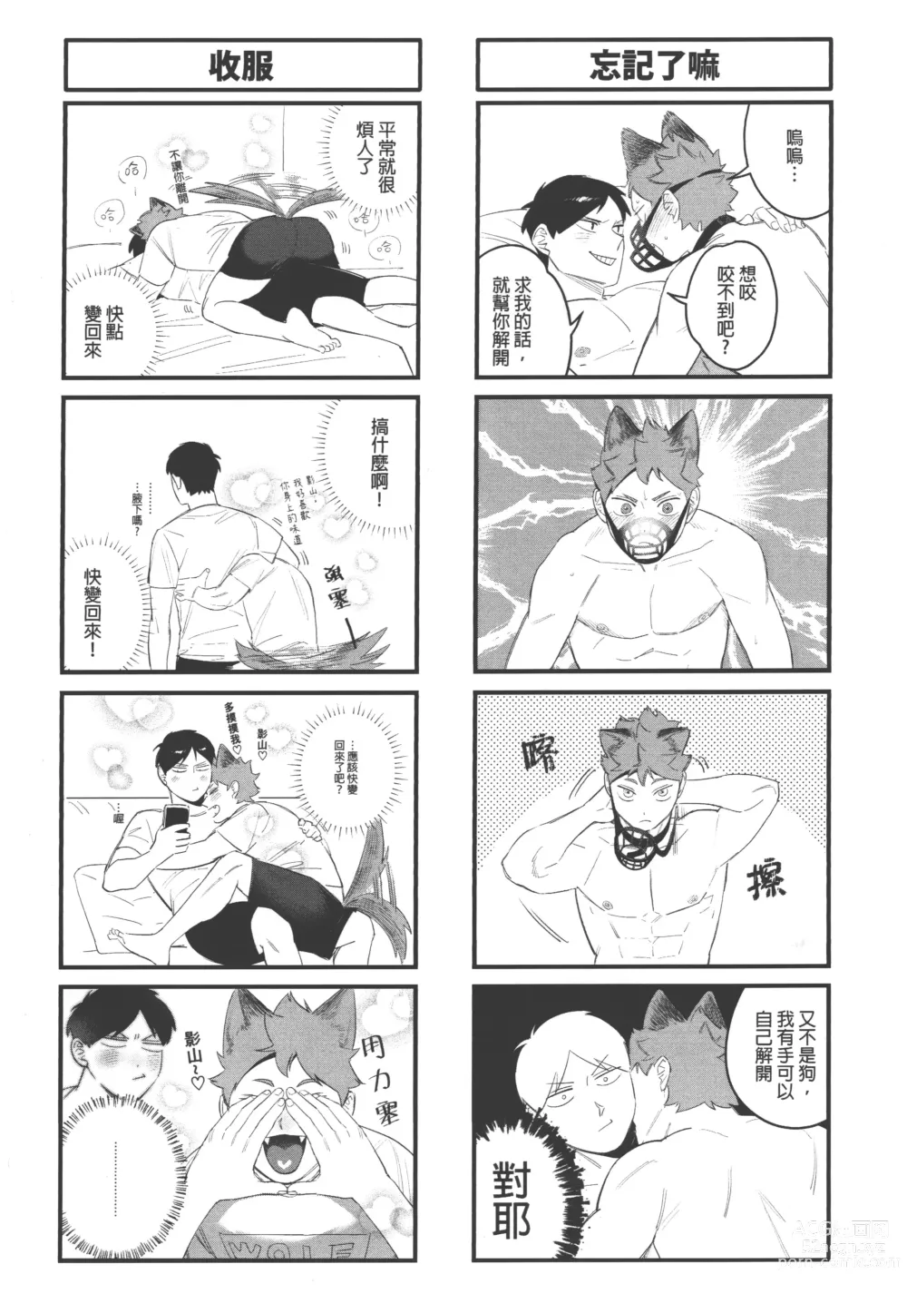 Page 28 of doujinshi 影山飛雄變成兔子了!