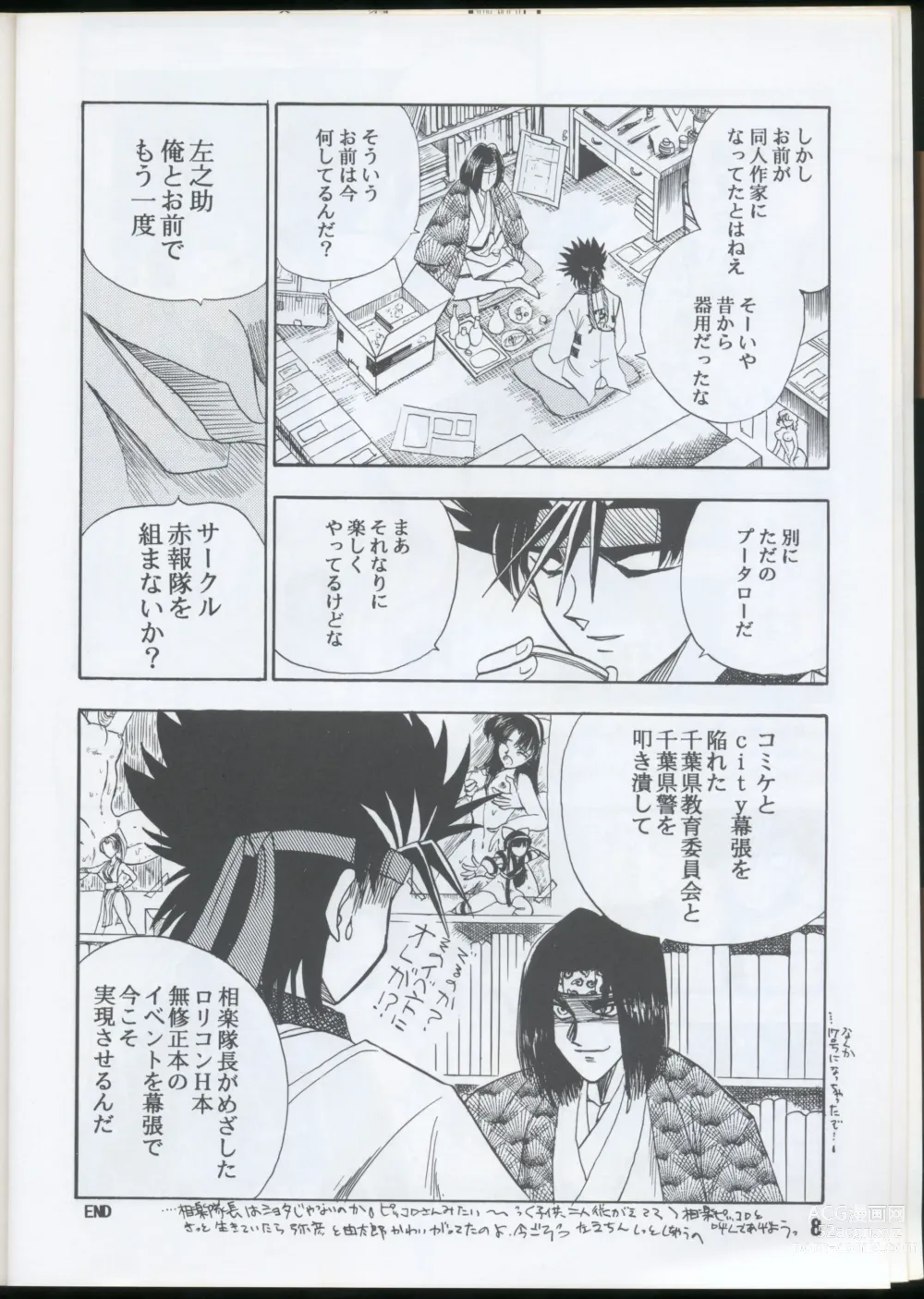 Page 8 of doujinshi Rurouni Kenshin Oro! 2