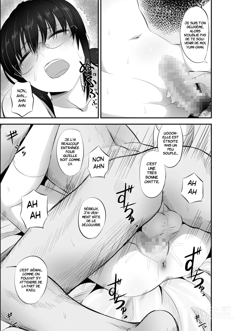 Page 12 of doujinshi Jimi de Majime na Osananajimi ga Class no Yankee ni Omocha ni Sarete Ita Hanashi