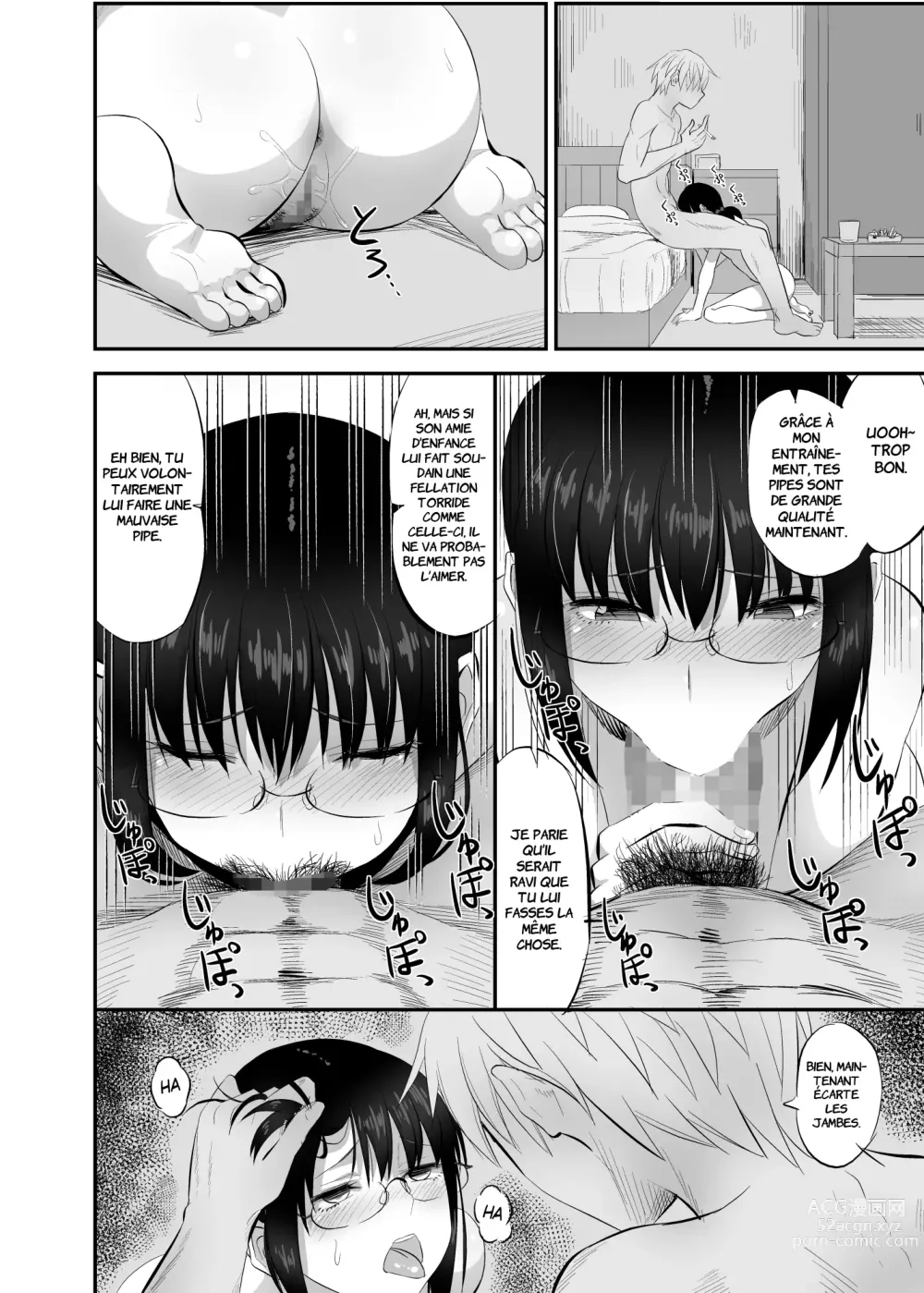 Page 21 of doujinshi Jimi de Majime na Osananajimi ga Class no Yankee ni Omocha ni Sarete Ita Hanashi