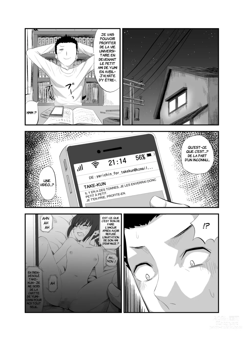 Page 32 of doujinshi Jimi de Majime na Osananajimi ga Class no Yankee ni Omocha ni Sarete Ita Hanashi