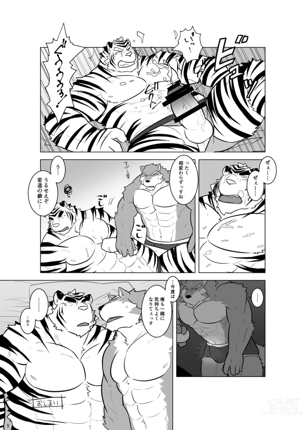 Page 8 of doujinshi TIGER