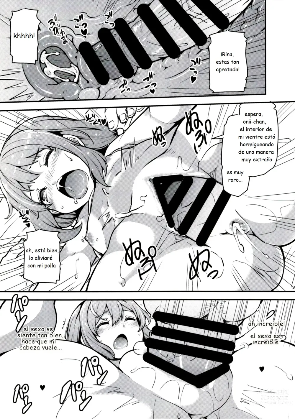 Page 16 of doujinshi Rina to Onii-chan no Ikenai Ojikan