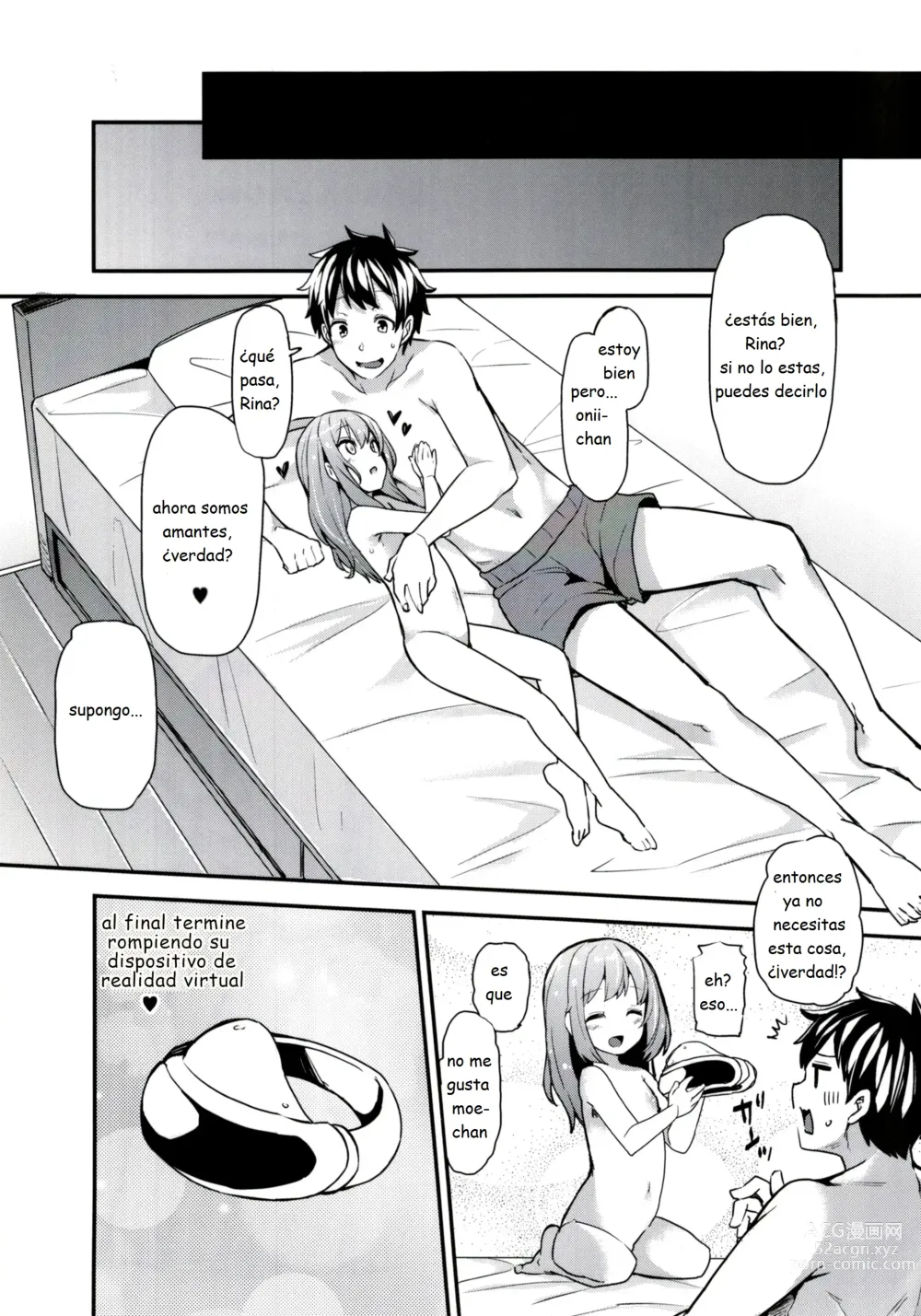 Page 18 of doujinshi Rina to Onii-chan no Ikenai Ojikan