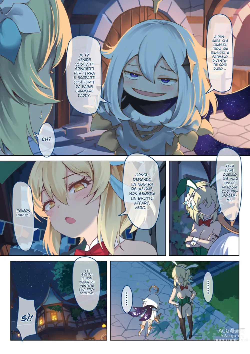 Page 2 of doujinshi Mondstadt Spring Festival Act 2