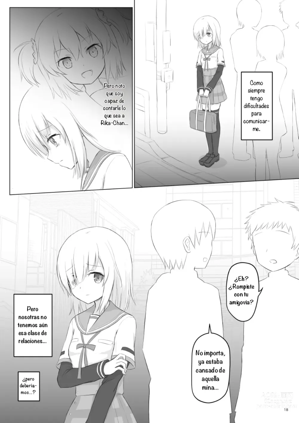 Page 17 of doujinshi Rika Ren ga Ichatsuki Hajimeru Manga