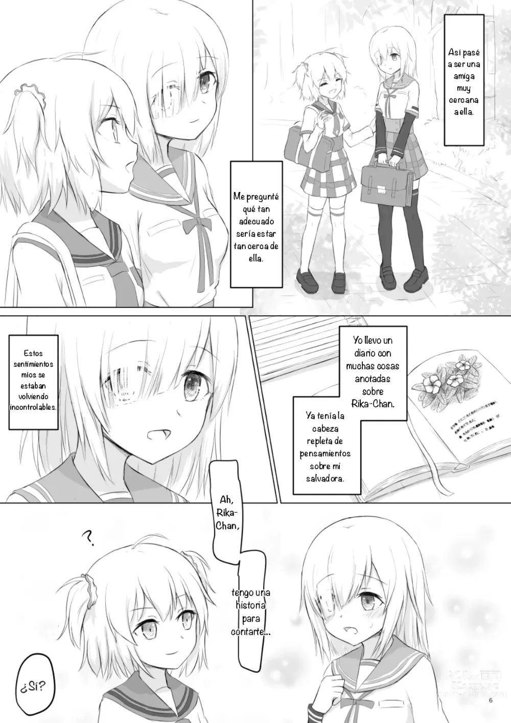 Page 5 of doujinshi Rika Ren ga Ichatsuki Hajimeru Manga