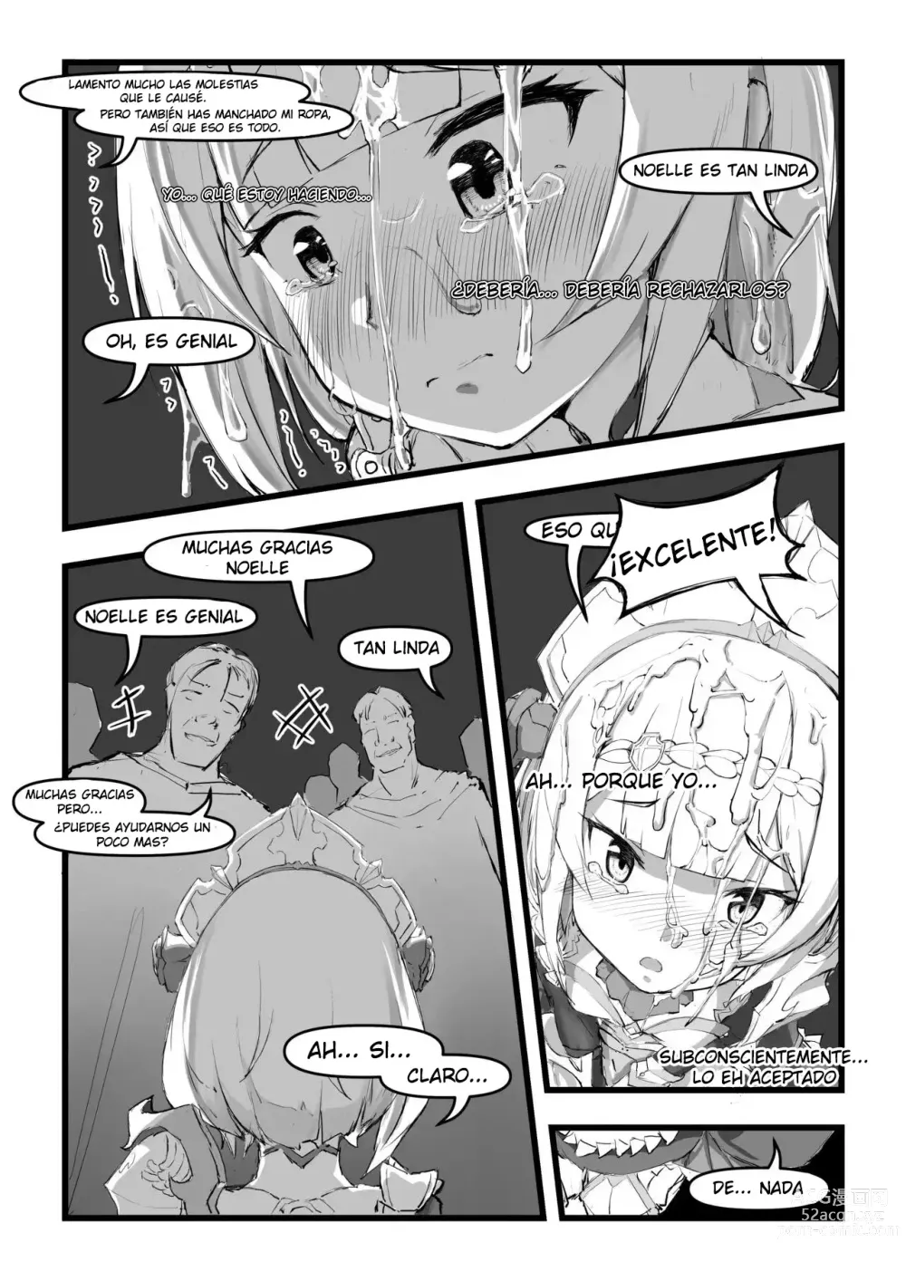 Page 13 of doujinshi Noelle Siao Jieh Wu Fa Jyu Jyueh!!