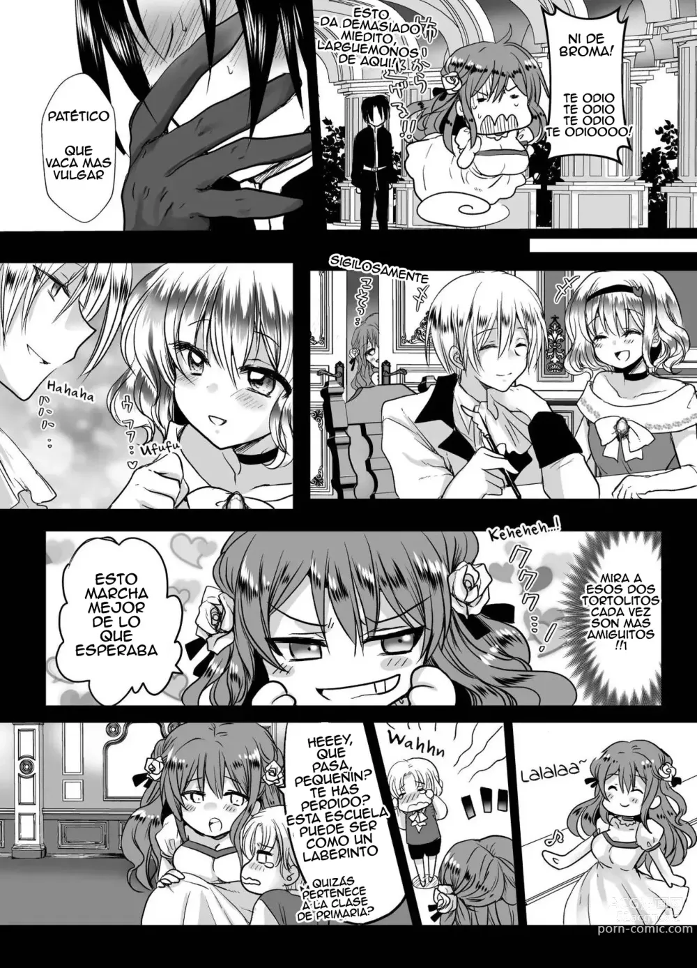 Page 14 of doujinshi Colegiala fangirl de NPCs reencarna como la hija de la villana ~La Tragedia~ Parte 1