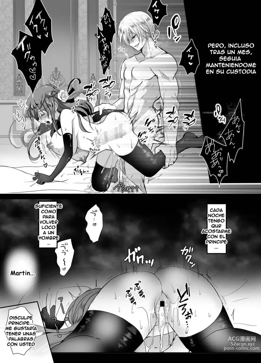 Page 52 of doujinshi Colegiala fangirl de NPCs reencarna como la hija de la villana ~La Tragedia~ Parte 1