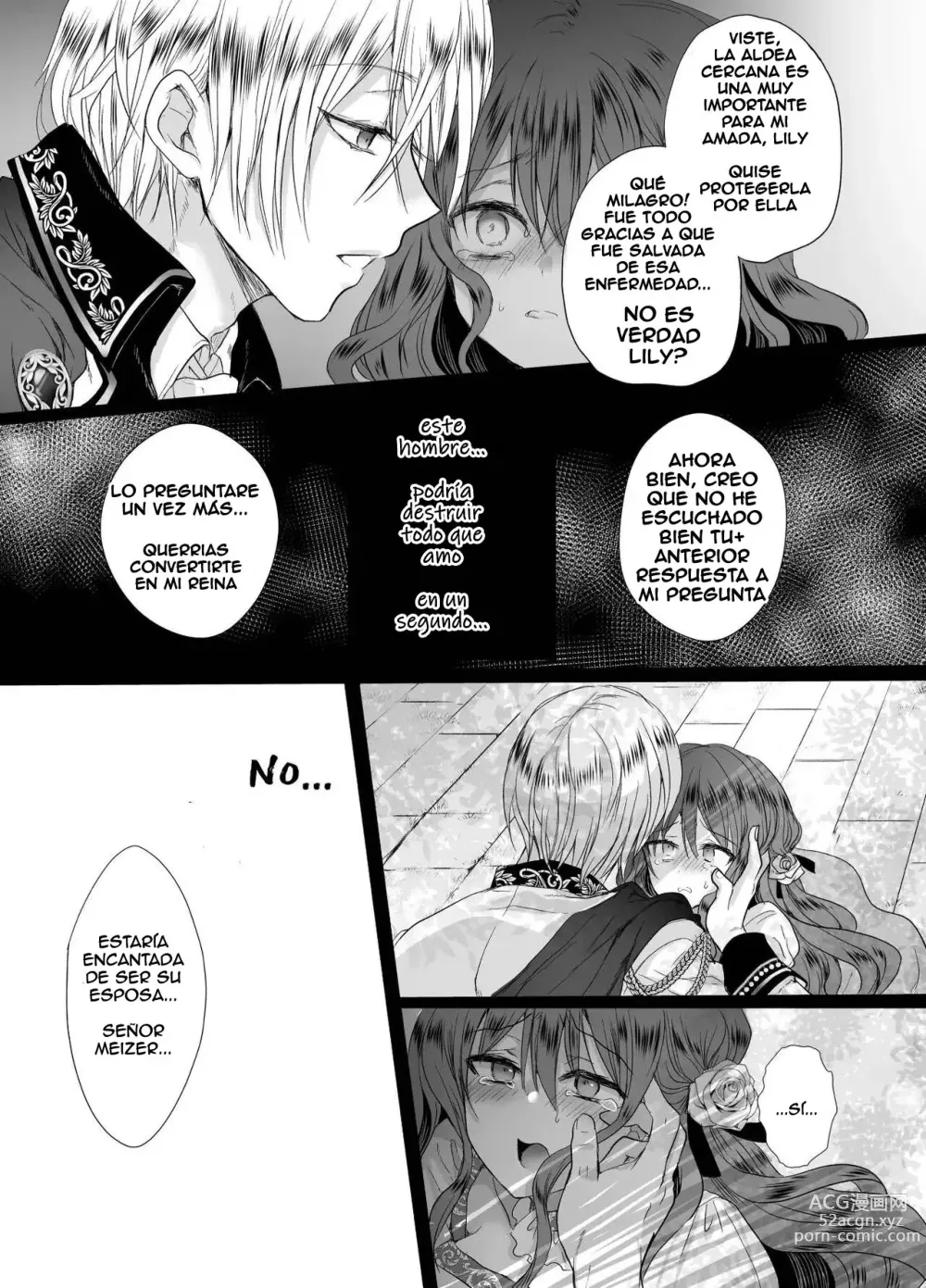 Page 57 of doujinshi Colegiala fangirl de NPCs reencarna como la hija de la villana ~La Tragedia~ Parte 1