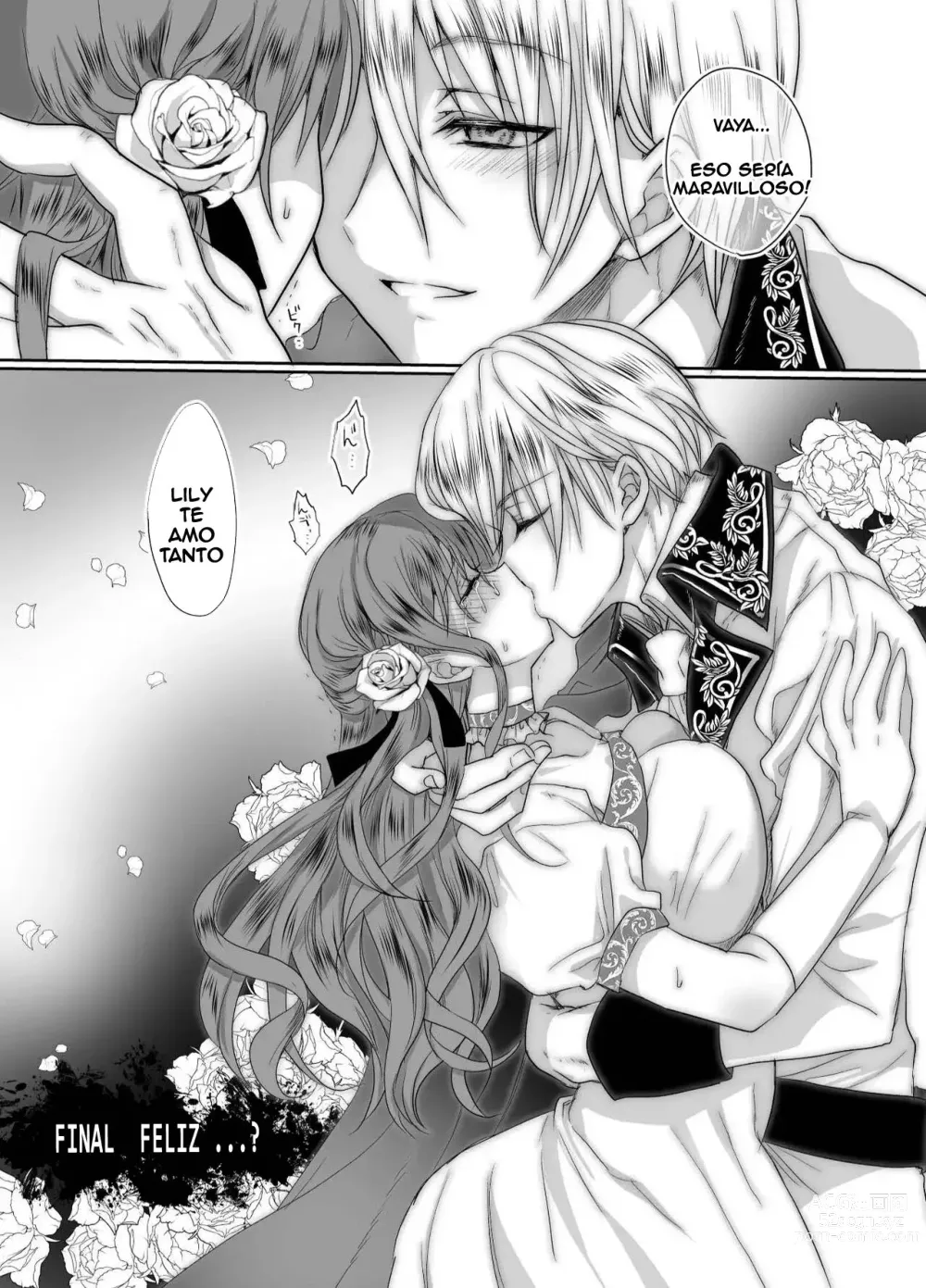 Page 58 of doujinshi Colegiala fangirl de NPCs reencarna como la hija de la villana ~La Tragedia~ Parte 1