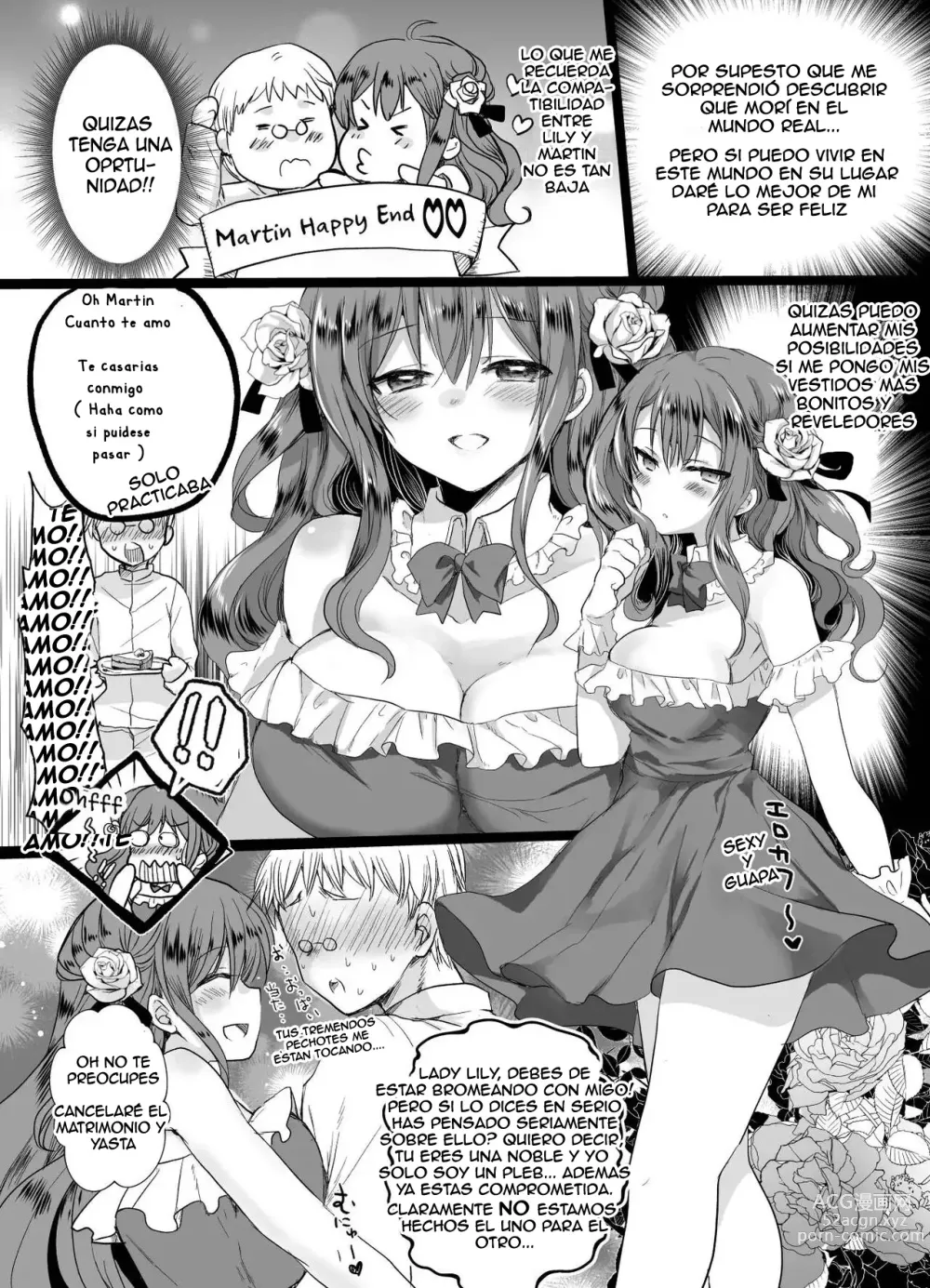 Page 8 of doujinshi Colegiala fangirl de NPCs reencarna como la hija de la villana ~La Tragedia~ Parte 1