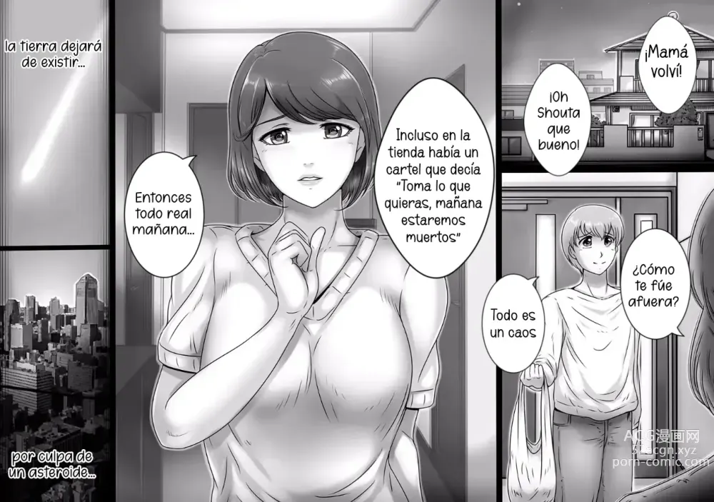 Page 3 of doujinshi QUIERO ESTAR CON MAMA CUANDO EL MUNDO TERMINE