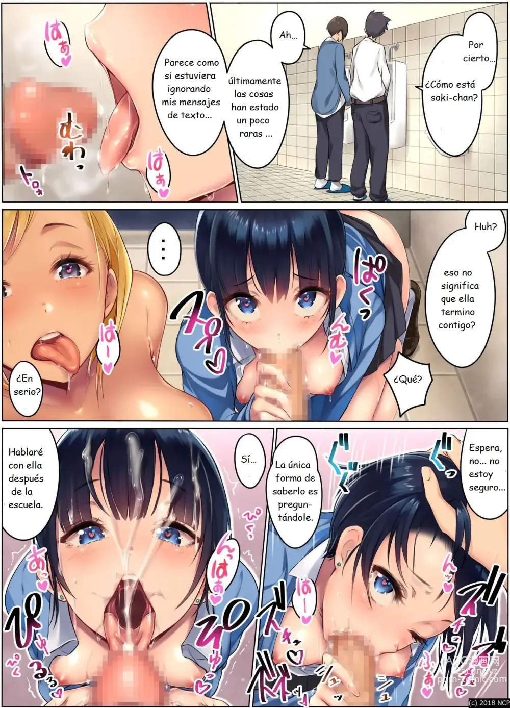 Page 3 of doujinshi Gakuen Saimin Harem ~Saimin Megane de Netori Hame Houdai~