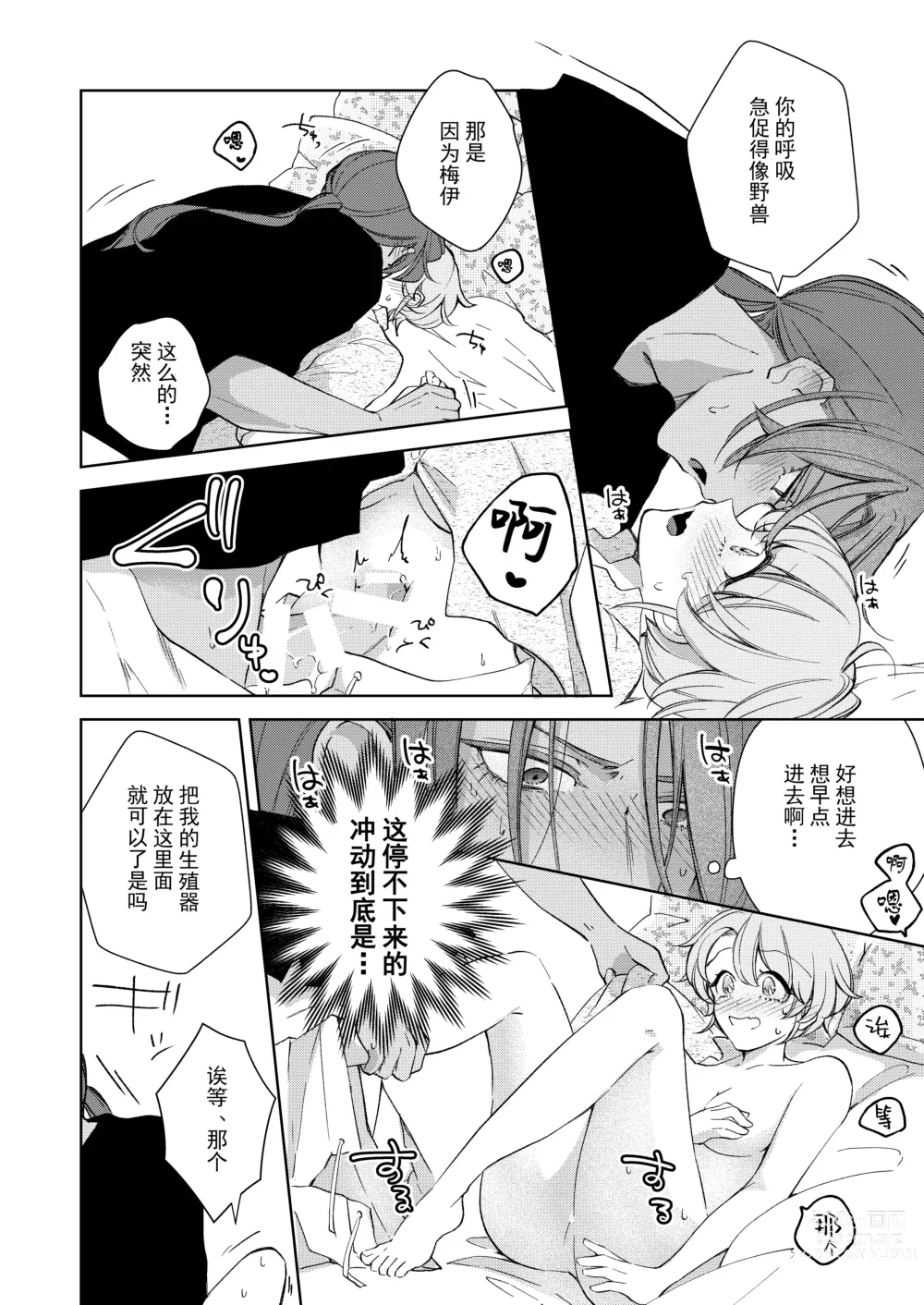 Page 55 of doujinshi 我才不会喜欢上你