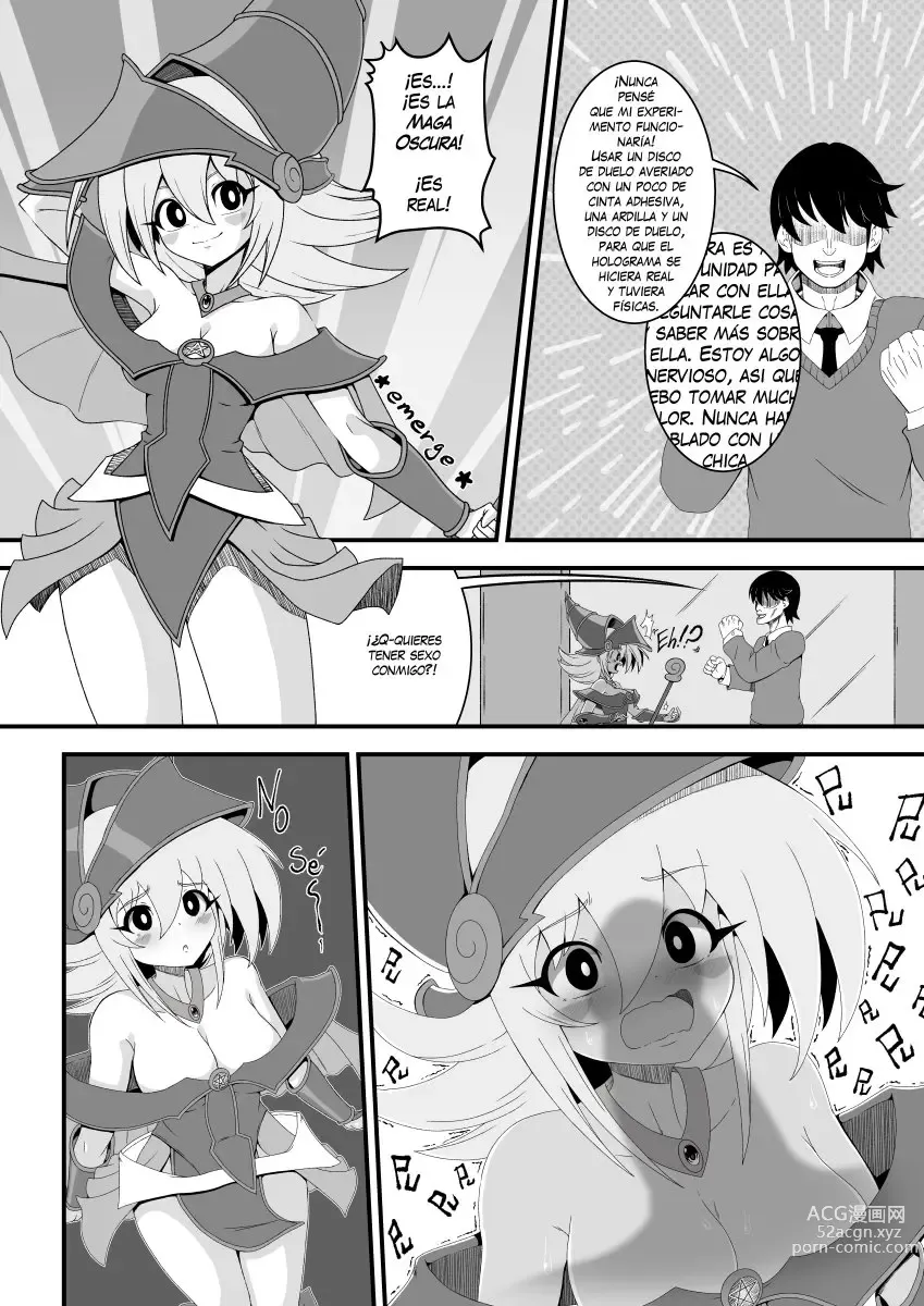 Page 3 of doujinshi Dark Magician Girl