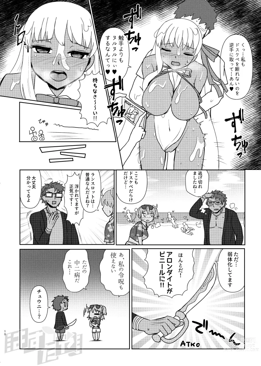 Page 8 of doujinshi Kencelo to Master in Dosukeberu Luluhawa