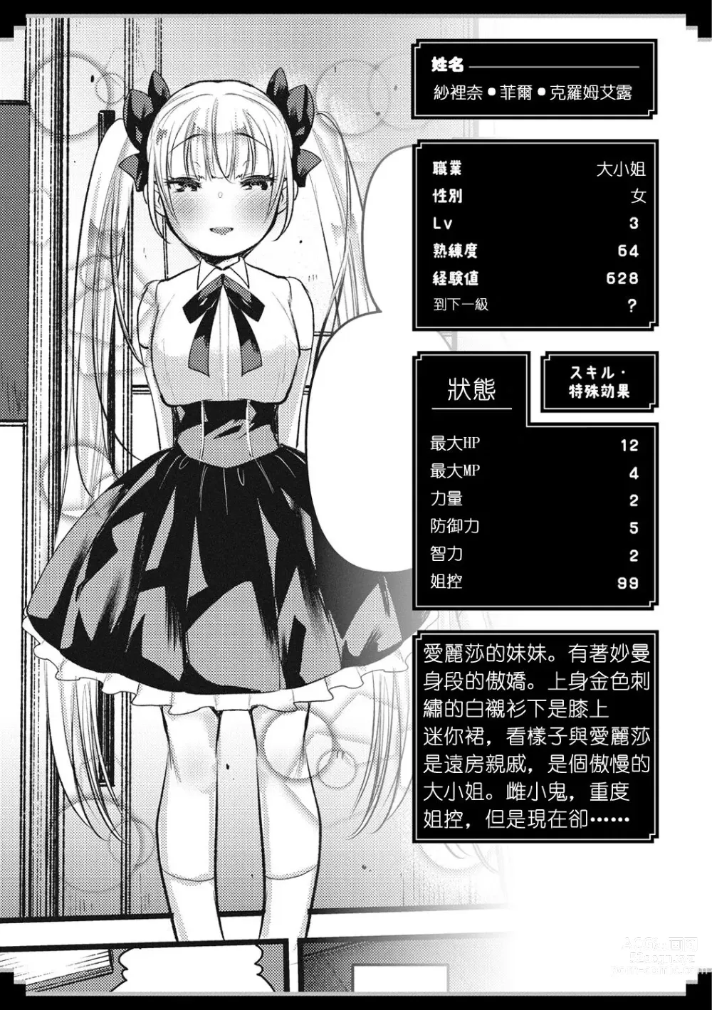 Page 8 of manga Level 1 no Himekishisan to Yurufuwa Mujintou Life Yumenoshima Hen