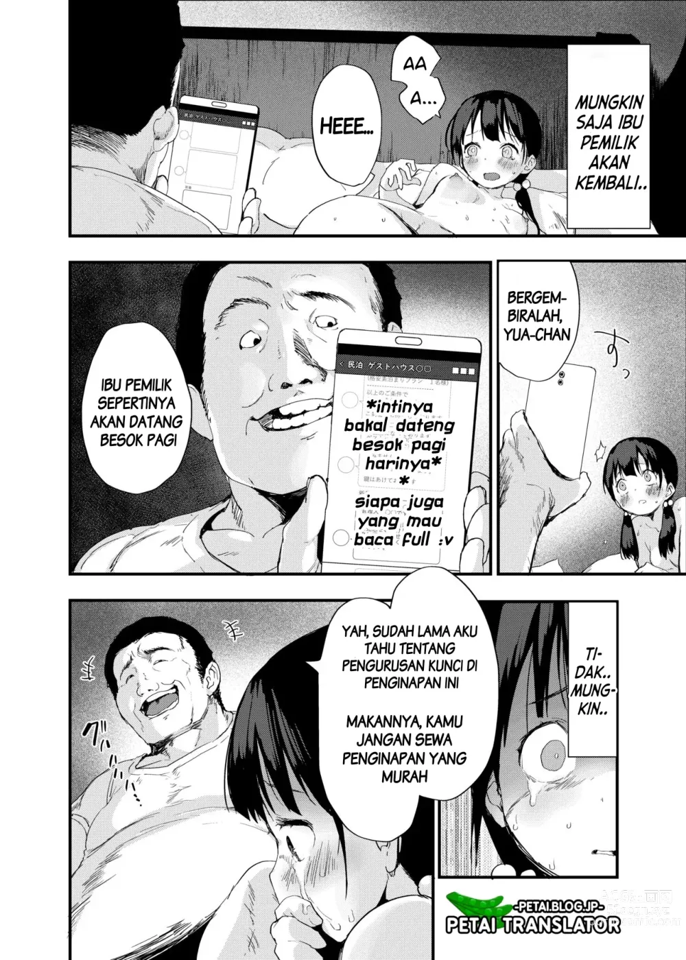 Page 33 of doujinshi Inaka Musume Abunai Minpaku~ Ippaku Futsuka Seishi Tsuki~ Bahasa Indonesia