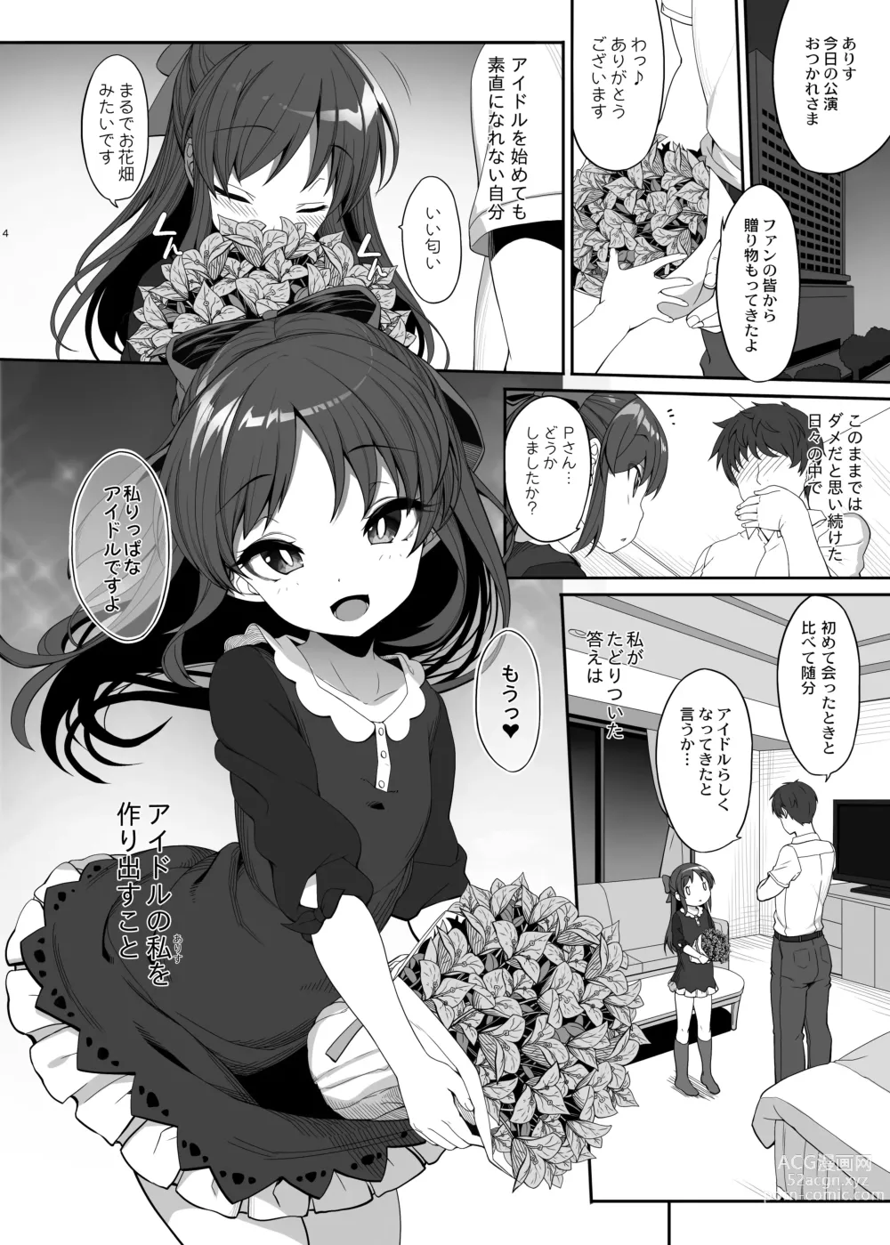 Page 3 of doujinshi Arisu to Idol no Watashi