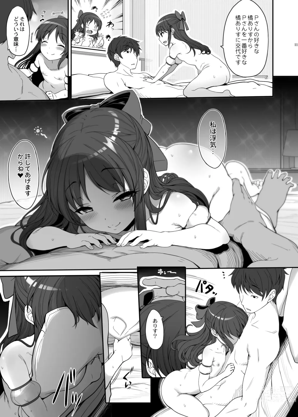 Page 10 of doujinshi Arisu to Idol no Watashi