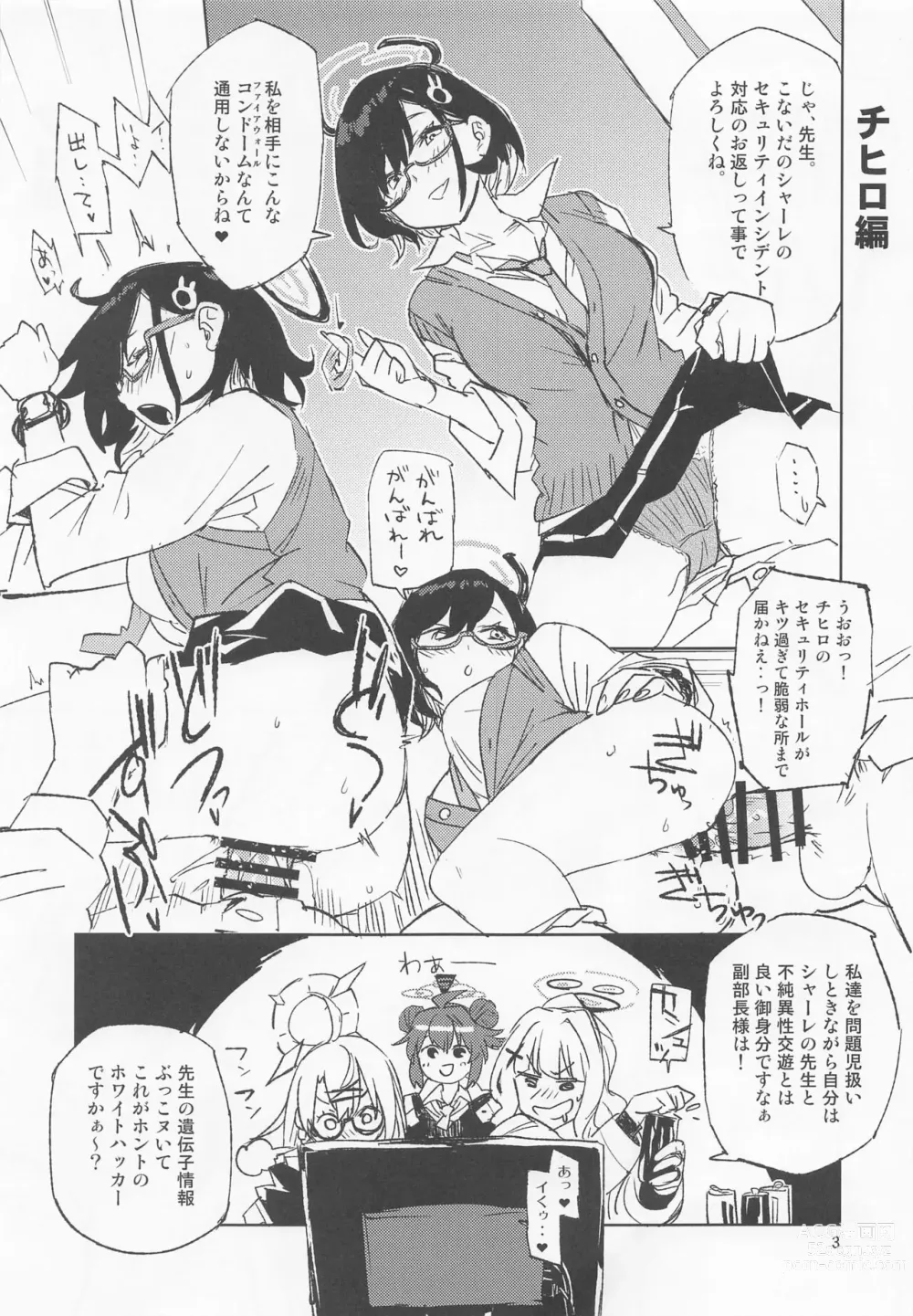 Page 3 of doujinshi BLUE MIRAGE