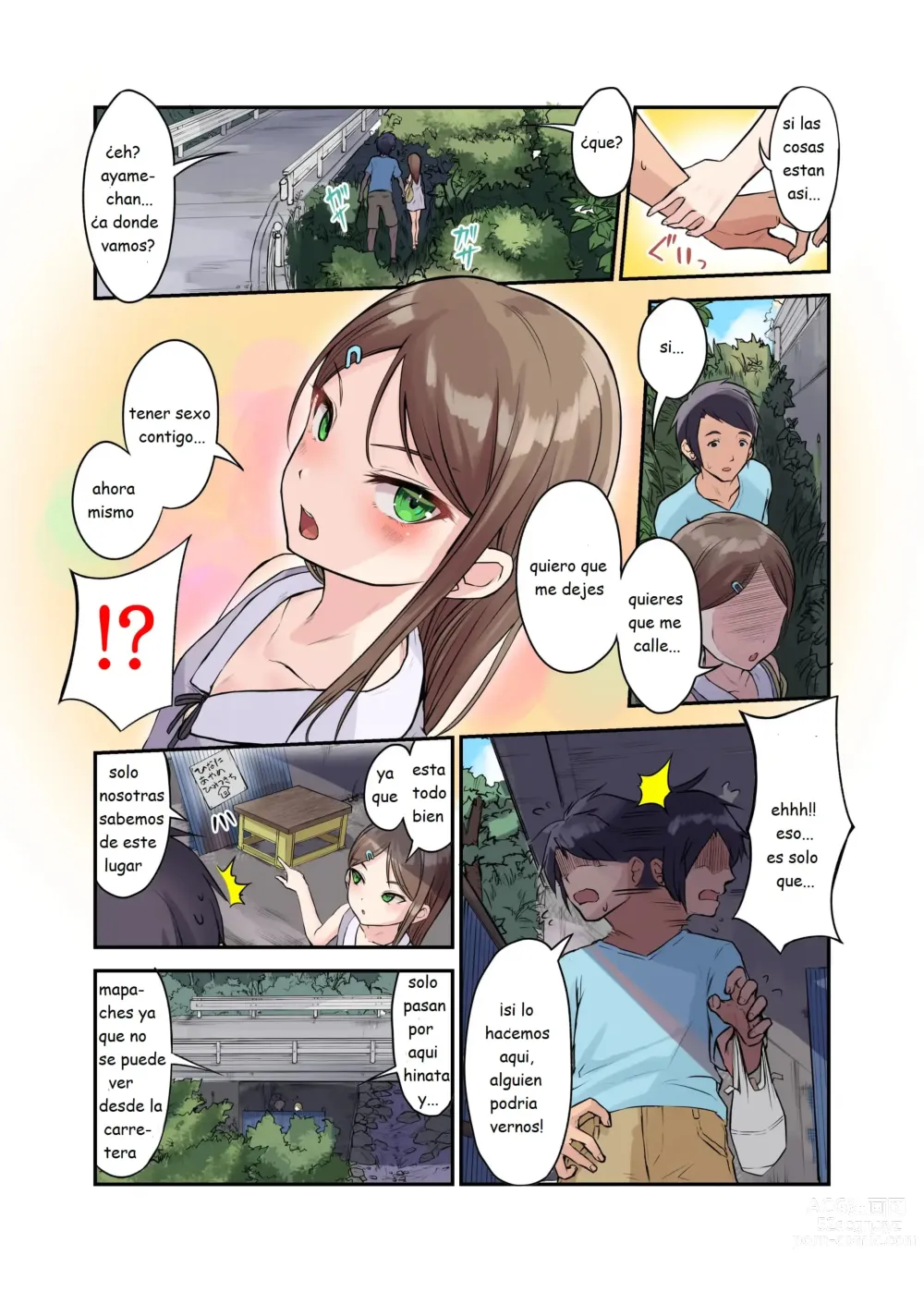 Page 6 of doujinshi Jugando con la chica del campo 3