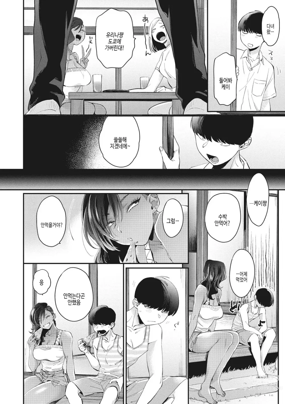 Page 143 of manga 검은갸루 아라카르트